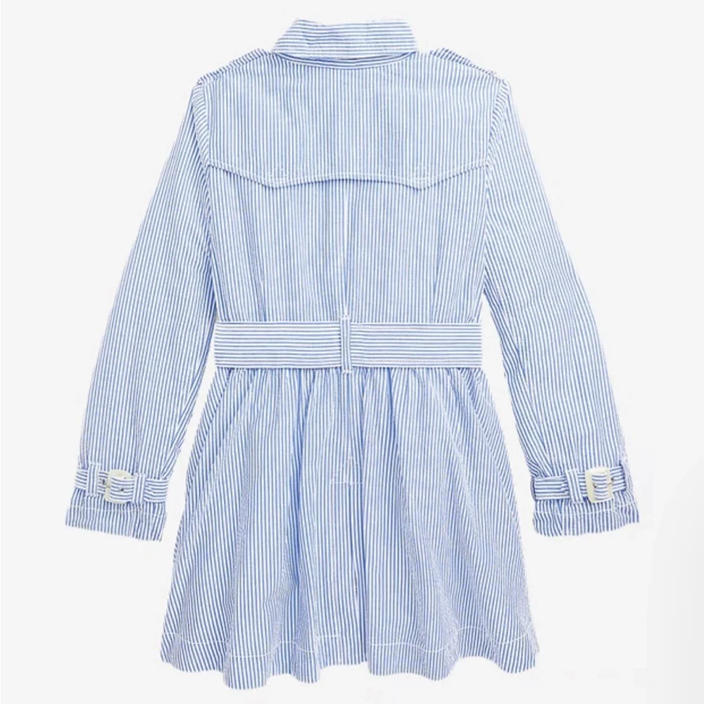 Polo by Ralph Lauren Seersucker Hooded Trench